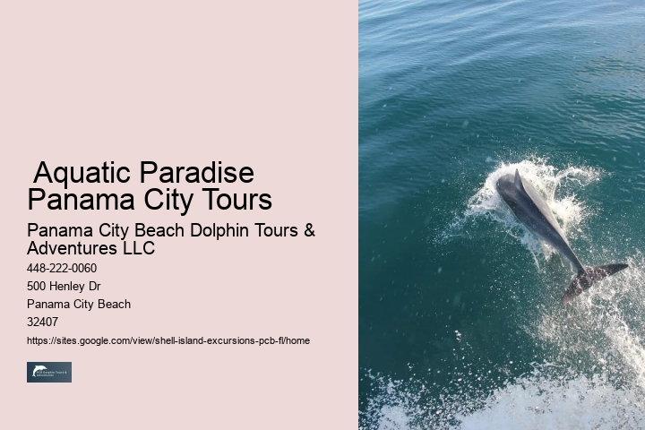  Aquatic Paradise Panama City Water Tours